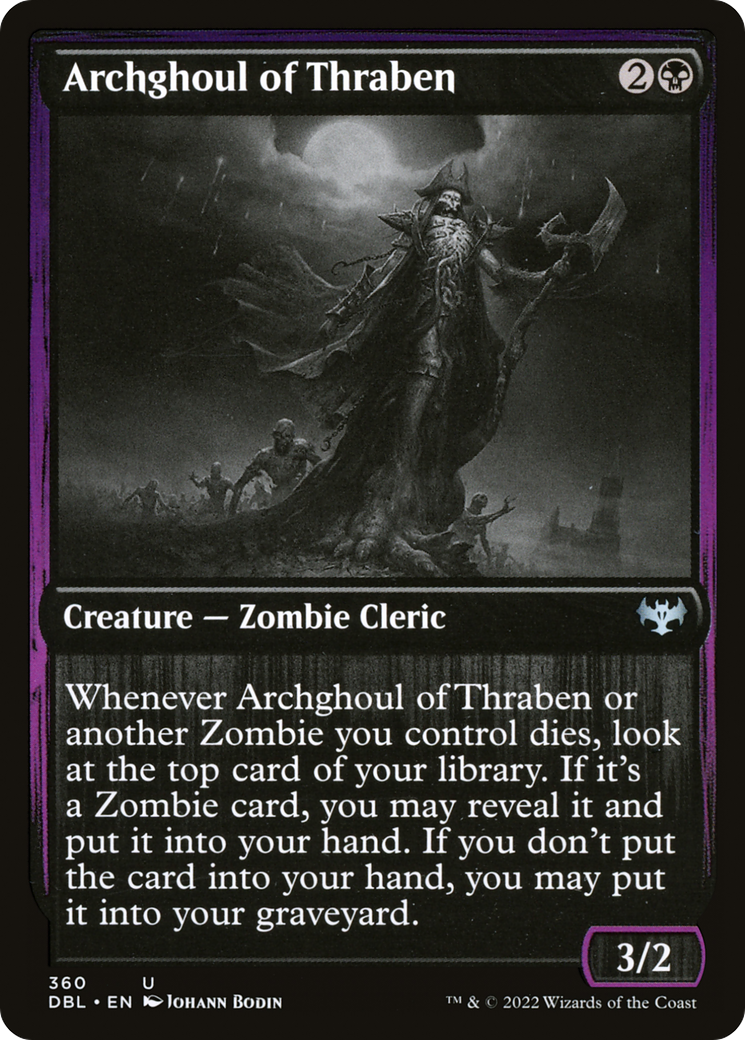 Archghoul of Thraben (DBL-360) [Innistrad: Double Feature] MTG Single Wizards of the Coast