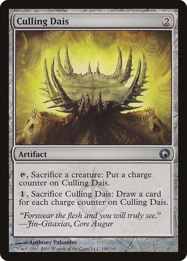 Culling Dais (SOM-148) [Scars of Mirrodin] Foil MTG Single Wizards of the Coast