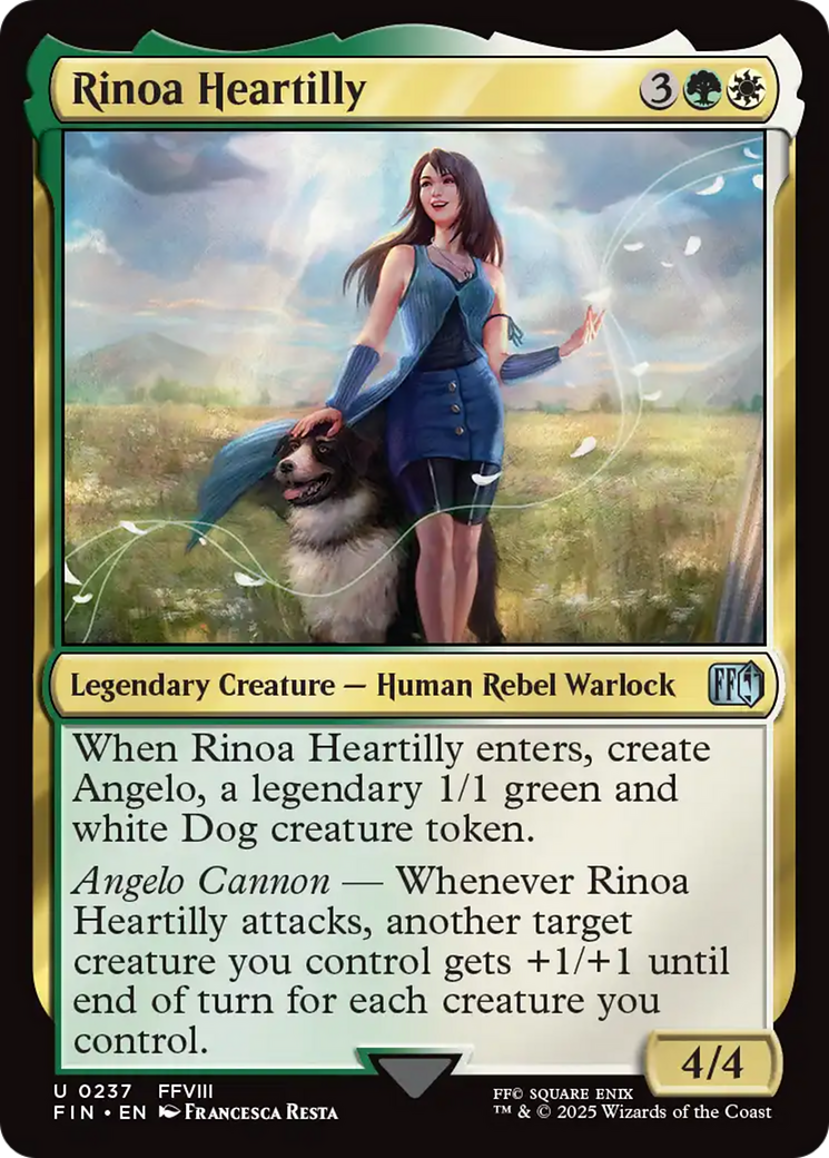 Rinoa Heartilly (FIN-237) [FINAL FANTASY] Foil MTG Single Wizards of the Coast