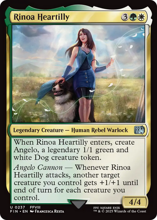 Rinoa Heartilly (FIN-237) [FINAL FANTASY] Foil MTG Single Wizards of the Coast