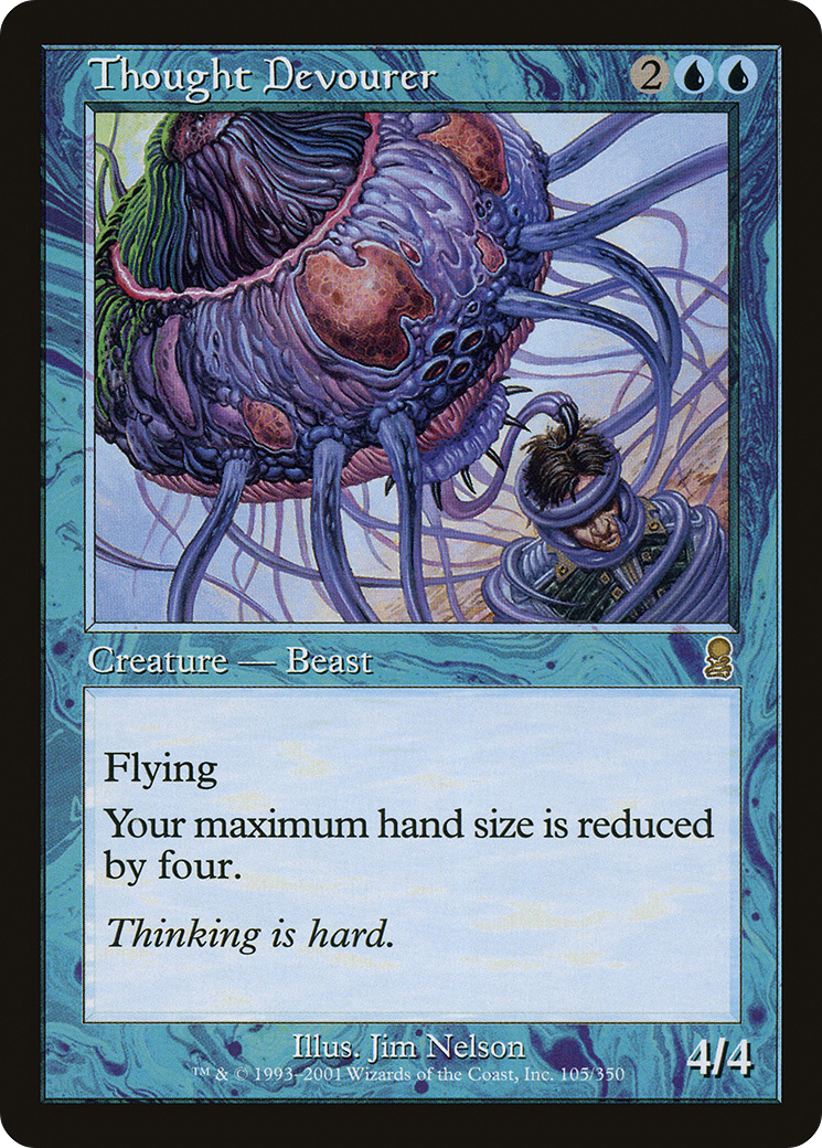 Thought Devourer (ODY-105) [Odyssey] MTG Single Wizards of the Coast