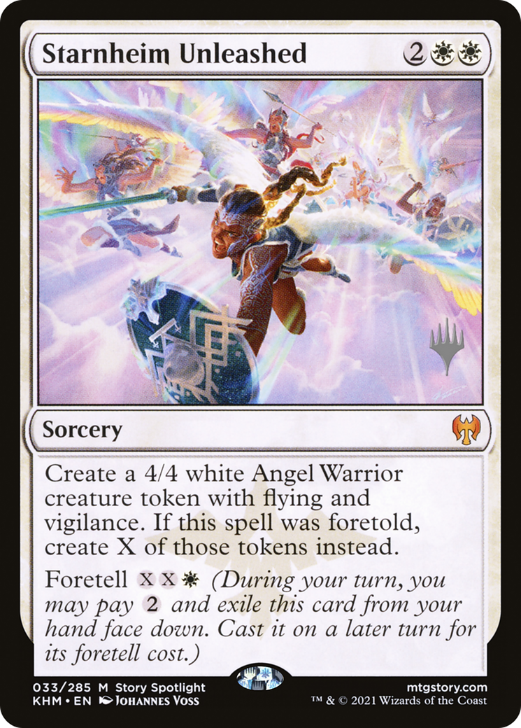 Starnheim Unleashed (PPKHM-033) [Kaldheim Promos] Foil MTG Single Wizards of the Coast
