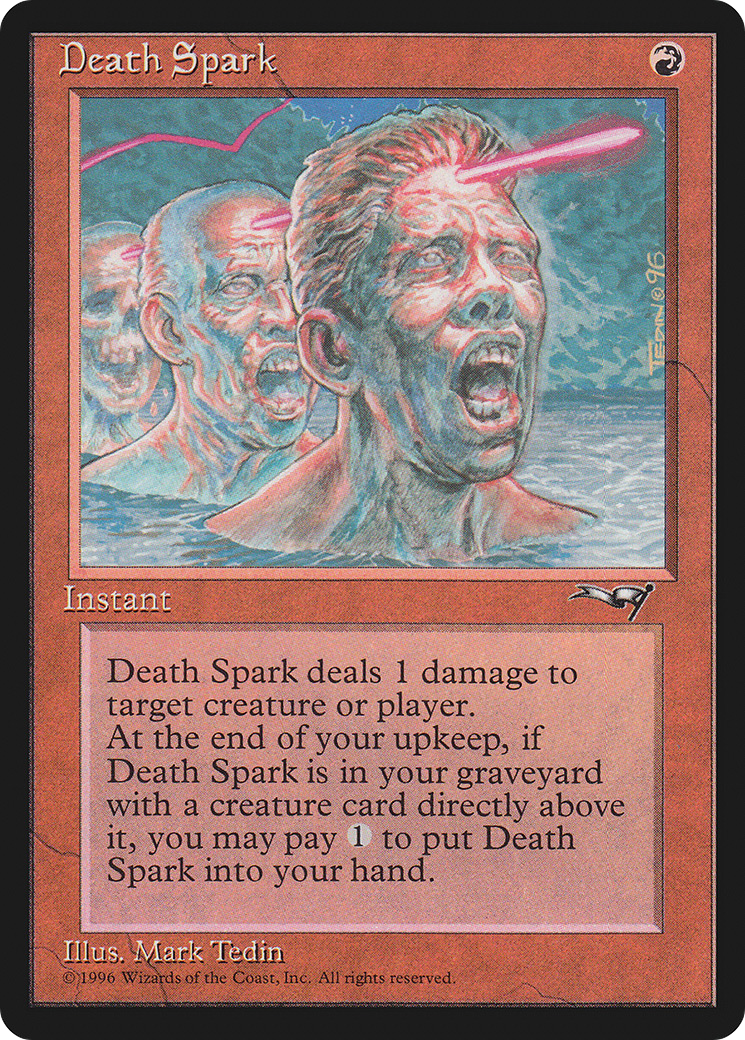 Death Spark (ALL-070) [Alliances] MTG Single Wizards of the Coast