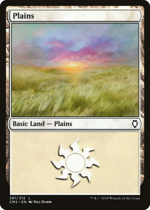 Plains (CM2-281) [Commander Anthology Volume II] MTG Single Wizards of the Coast