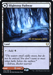 Blightstep Pathway (PRE-252) [Kaldheim Promos] Foil MTG Single Wizards of the Coast
