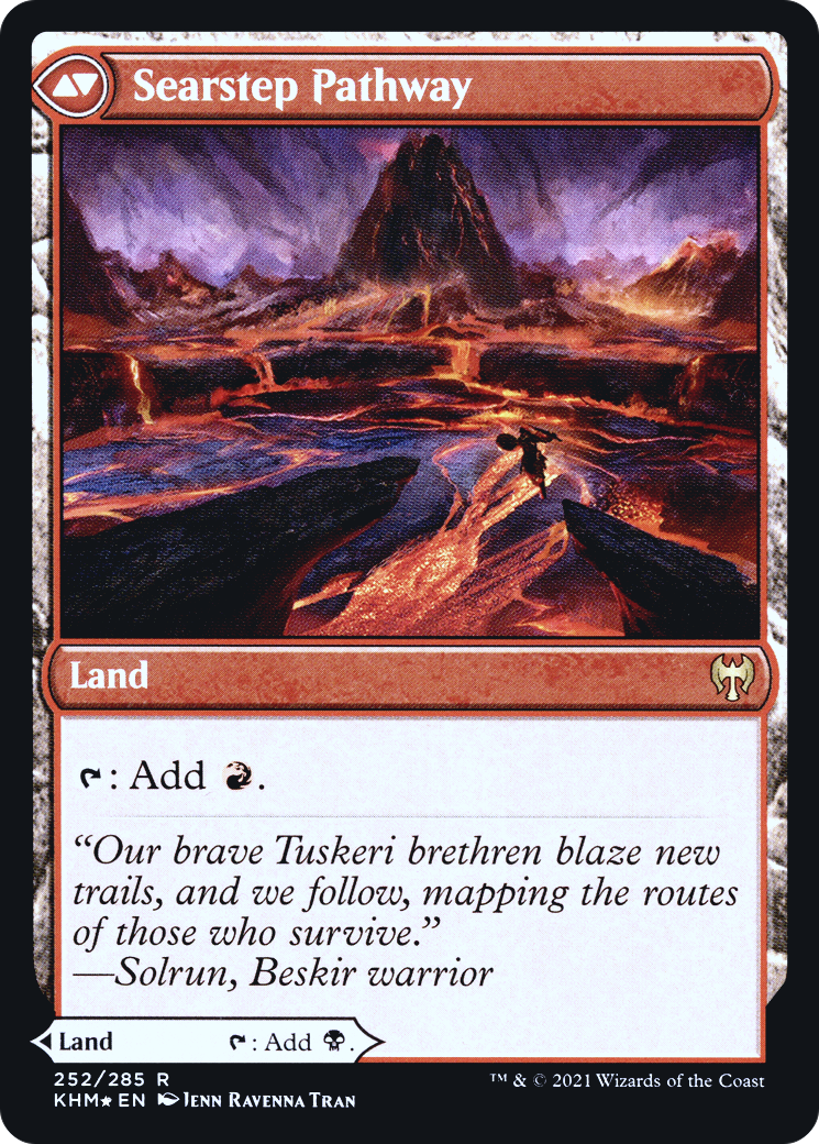 Blightstep Pathway (PRE-252) [Kaldheim Promos] Foil MTG Single Wizards of the Coast