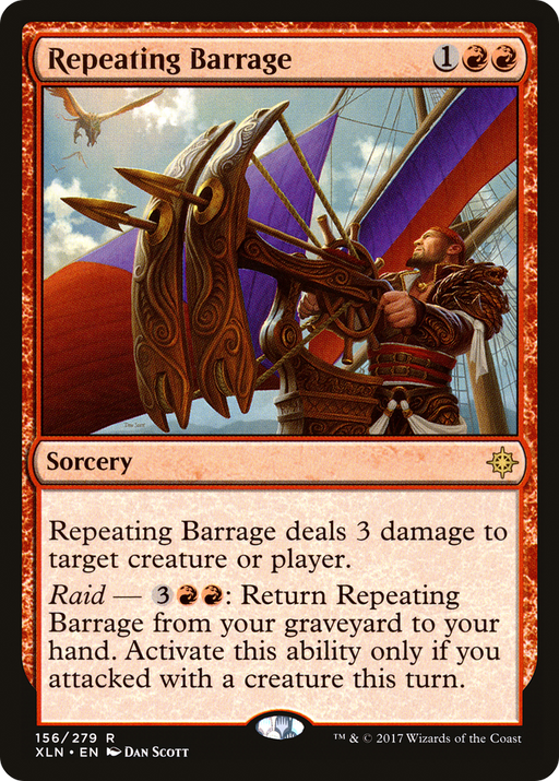 Repeating Barrage (XLN-156) [Ixalan] MTG Single Wizards of the Coast