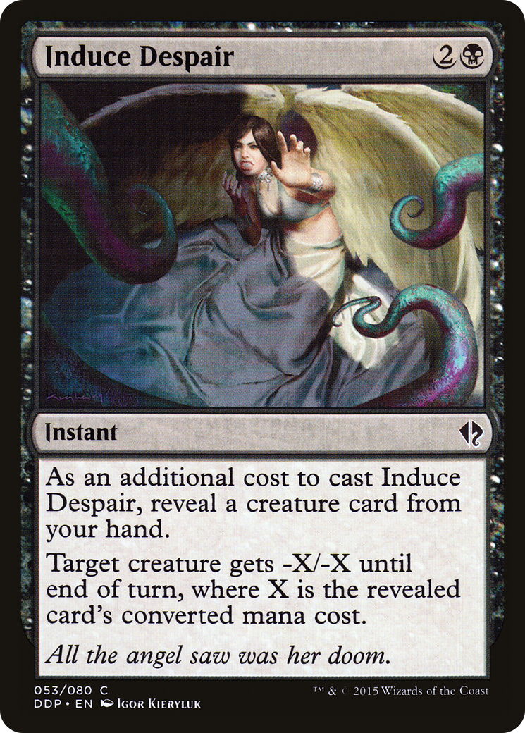 Induce Despair (DDP-053) [Misc] Duel Decks: Zendikar vs. Eldrazi MTG Single Wizards of the Coast