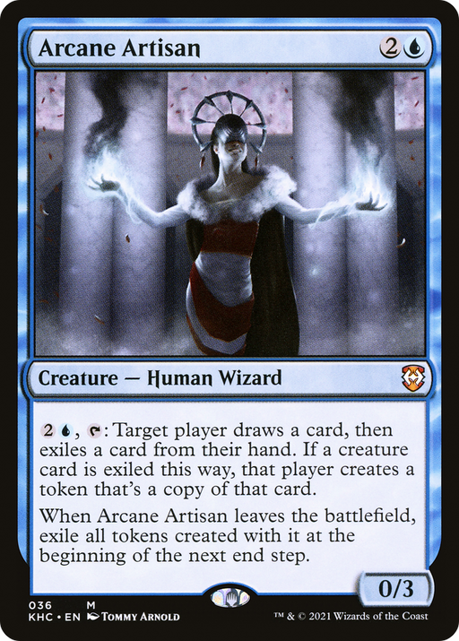 Arcane Artisan (KHC-036) [Kaldheim Commander] MTG Single Wizards of the Coast