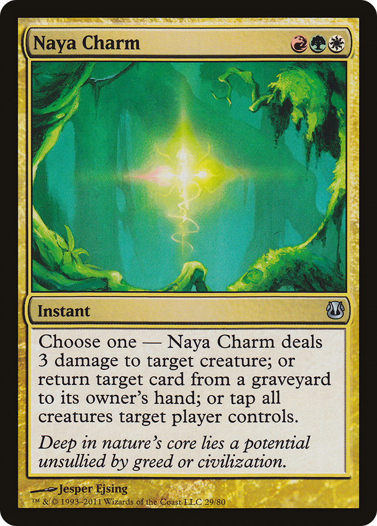 Naya Charm (DDH-029) [Misc] Duel Decks: Ajani vs. Nicol Bolas MTG Single Wizards of the Coast