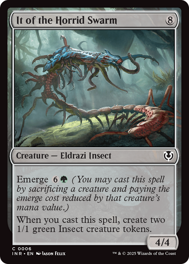 It of the Horrid Swarm (INR-006) [Innistrad Remastered] MTG Single Wizards of the Coast