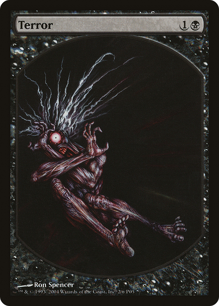 Terror (MPRP-002) [Misc] Magic Player Rewards 2005 MTG Single Wizards of the Coast