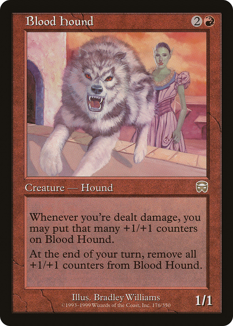 Blood Hound (MMQ-176) [Mercadian Masques] Foil MTG Single Wizards of the Coast