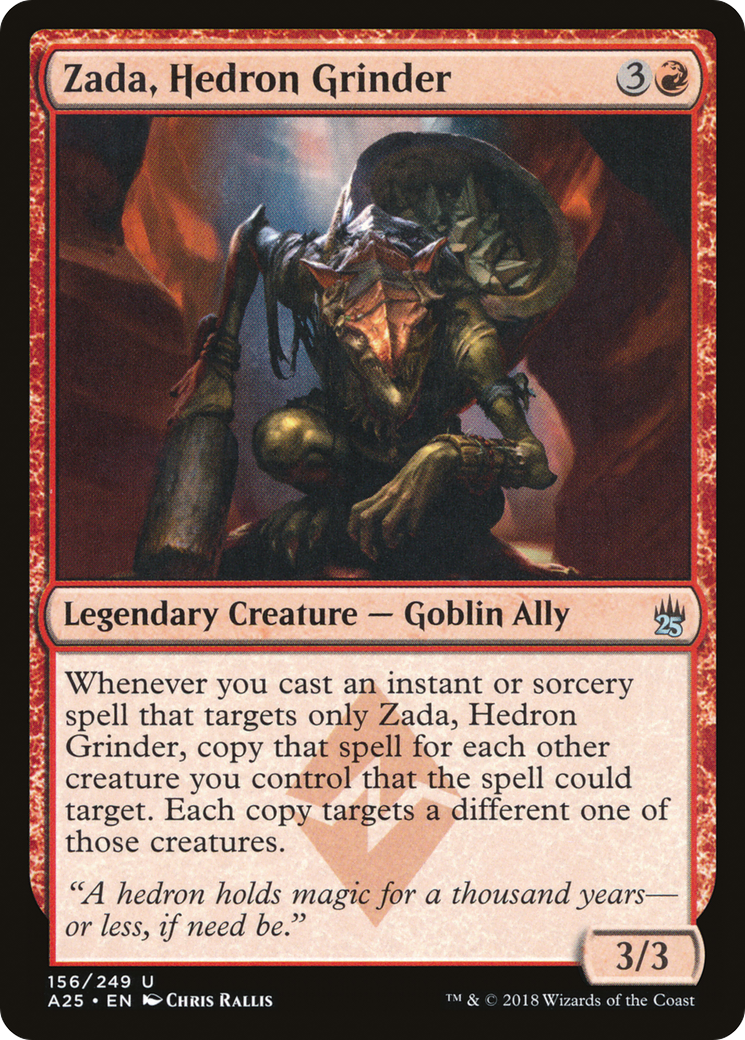 Zada, Hedron Grinder (A25-156) [Masters 25] MTG Single Wizards of the Coast