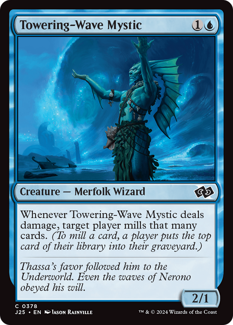 Towering-Wave Mystic (J25-378) [Foundations Jumpstart] MTG Single Wizards of the Coast