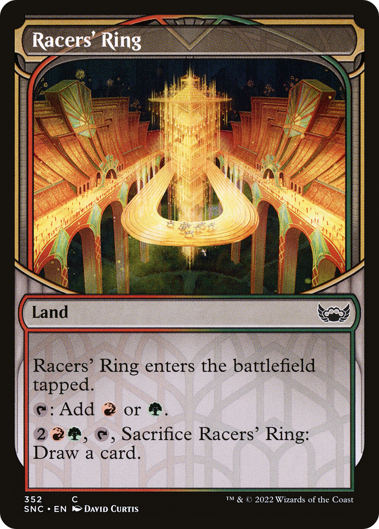 Racers' Ring (SNC-352) [Streets of New Capenna] (Showcase) Foil MTG Single Wizards of the Coast