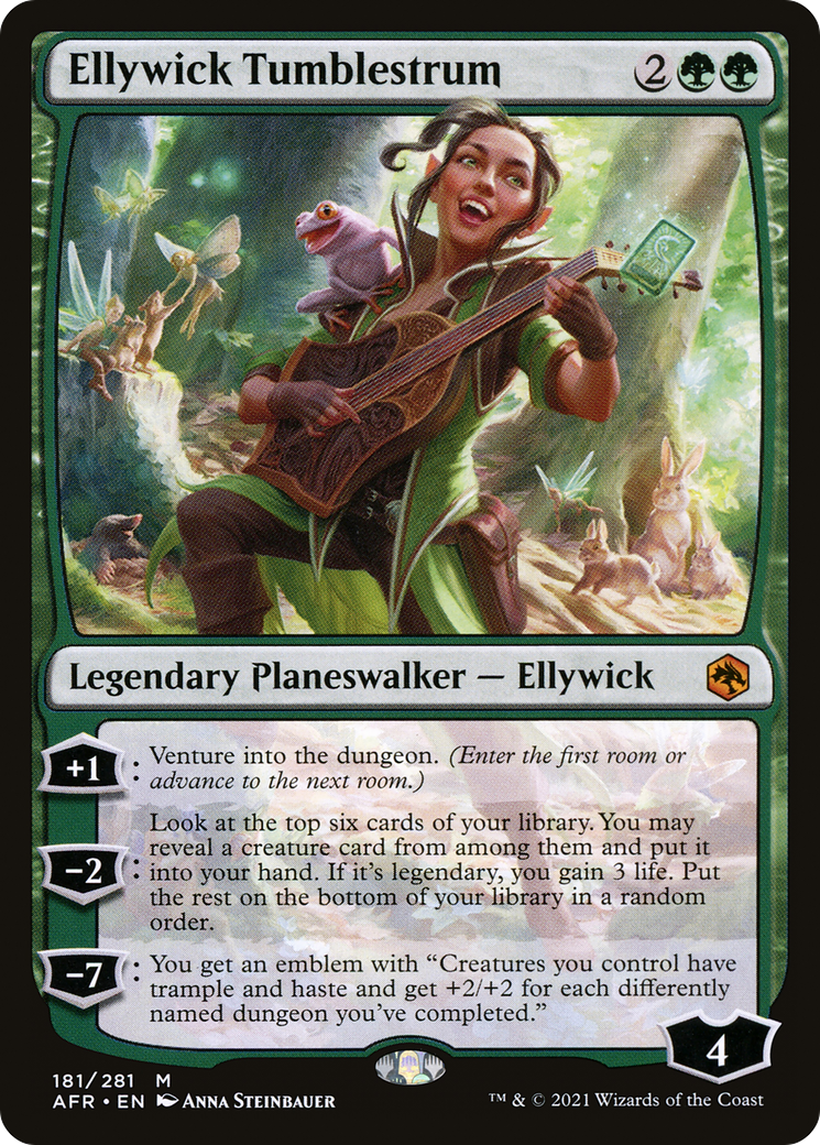 Ellywick Tumblestrum (AFR-181) [Adventures in the Forgotten Realms] MTG Single Wizards of the Coast