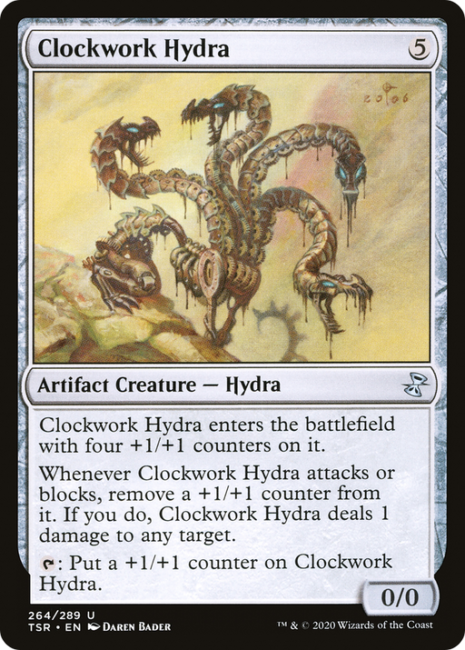 Clockwork Hydra (TSR-264) [Time Spiral Remastered] MTG Single Wizards of the Coast