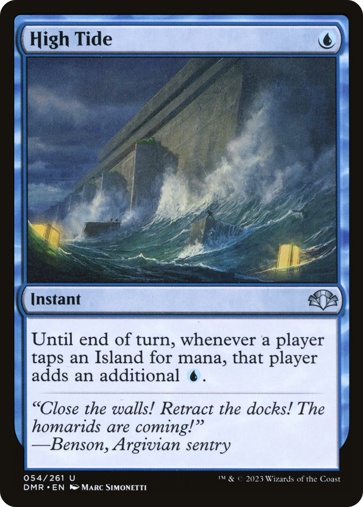 High Tide (DMR-054) [Dominaria Remastered] MTG Single Wizards of the Coast