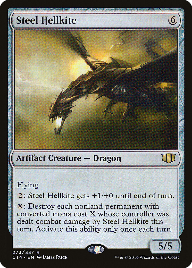 Steel Hellkite (C14-273) [Commander 2014] MTG Single Wizards of the Coast