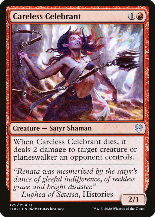 Careless Celebrant (THB-129) [Theros Beyond Death] MTG Single Wizards of the Coast