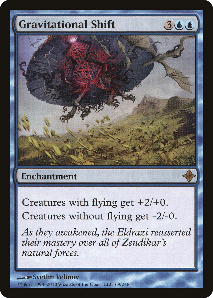 Gravitational Shift (ROE-069) [Rise of the Eldrazi] Foil MTG Single Wizards of the Coast