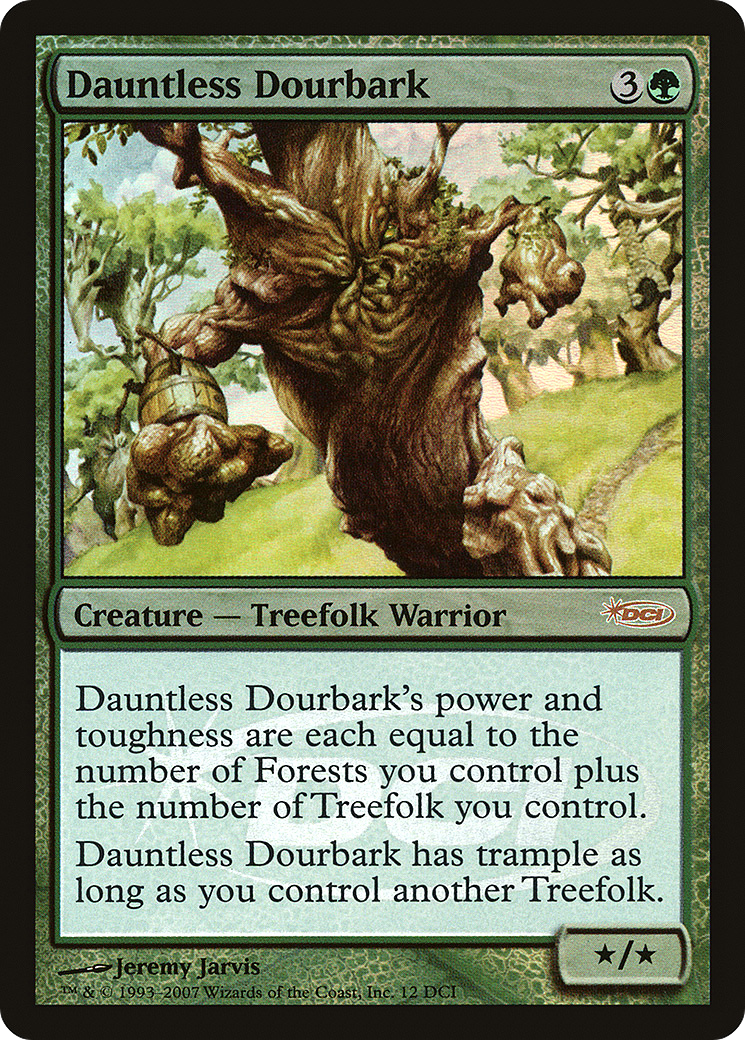 Dauntless Dourbark (WPN-012) [Misc] DCI Promos Foil MTG Single Wizards of the Coast