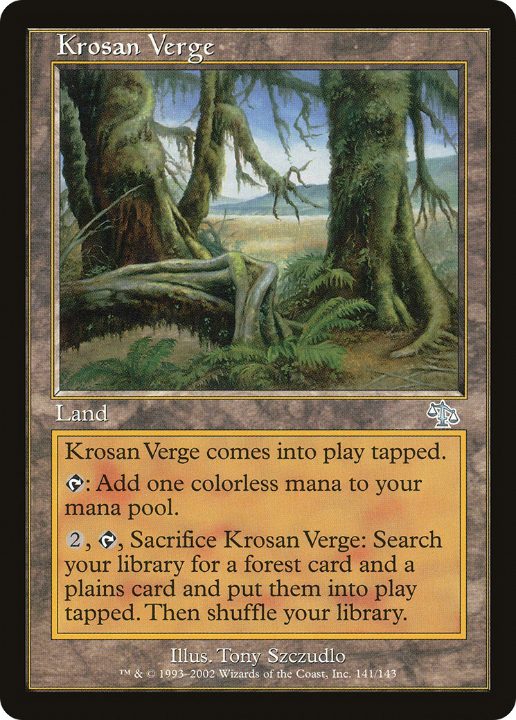 Krosan Verge (JUD-141) [Judgment] Foil MTG Single Wizards of the Coast