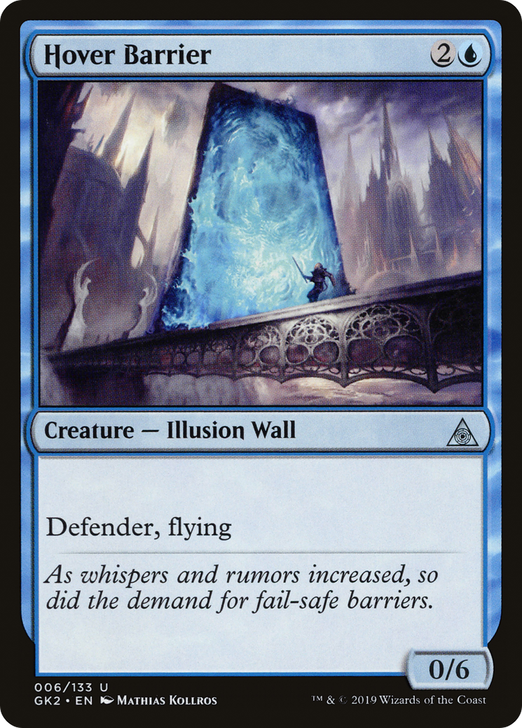 Hover Barrier (GK2-006) [Misc] RNA Guild Kit MTG Single Wizards of the Coast