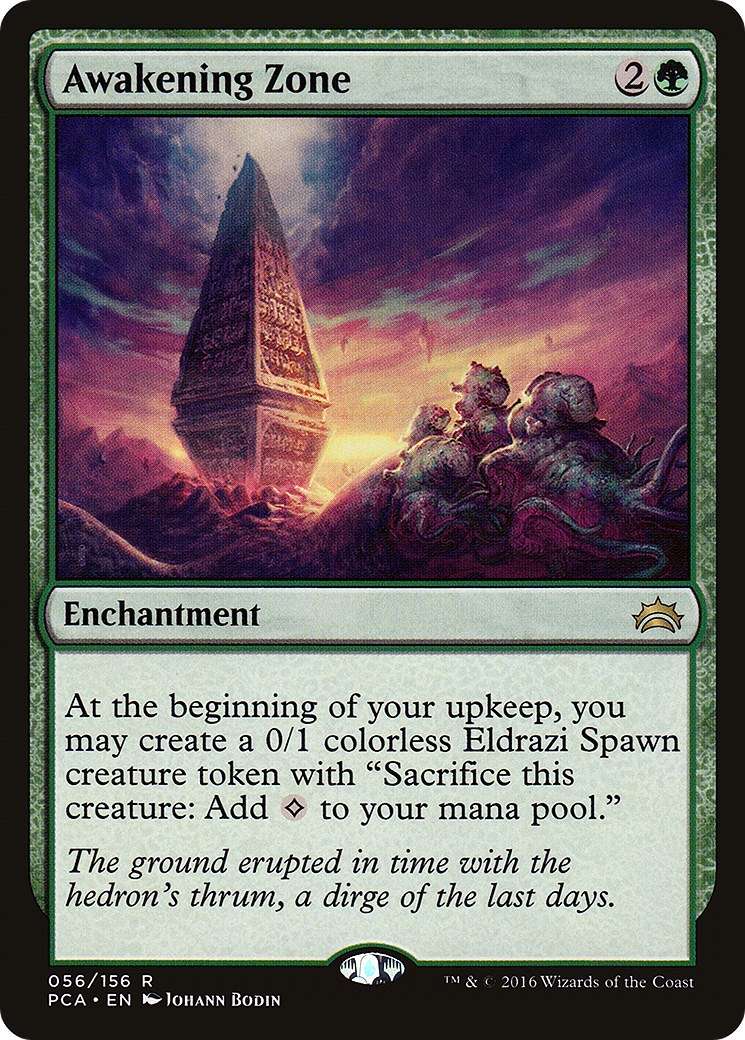 Awakening Zone (PCA-056) [Misc] Planechase Anthology MTG Single Wizards of the Coast