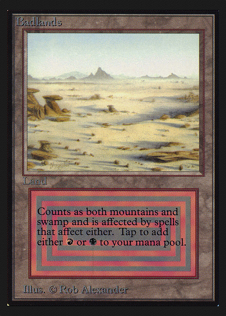 Badlands (CE) (CED-) [Collectors' Edition] MTG Single Wizards of the Coast