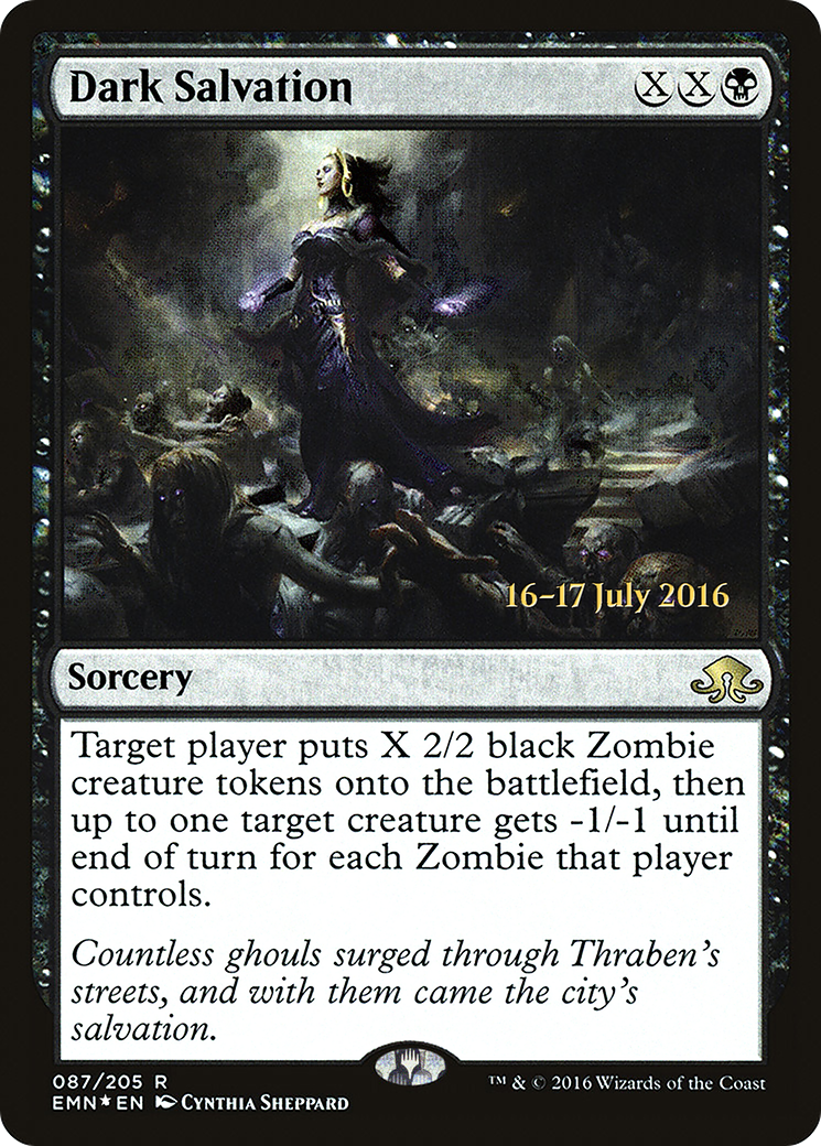 Dark Salvation (PRE-087) [Eldritch Moon Promos] Foil MTG Single Wizards of the Coast