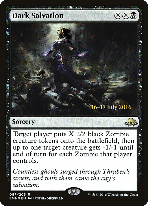 Dark Salvation (PRE-087) [Eldritch Moon Promos] Foil MTG Single Wizards of the Coast