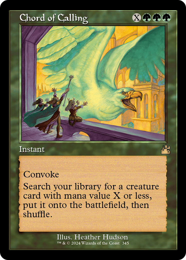 Chord of Calling (RVR-345) [Ravnica Remastered] MTG Single Wizards of the Coast