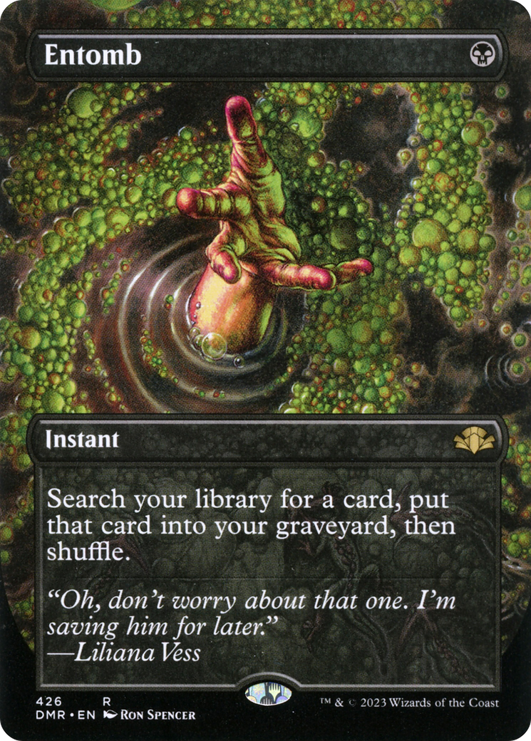Entomb (DMR-426) [Dominaria Remastered] (Borderless) Foil MTG Single Wizards of the Coast