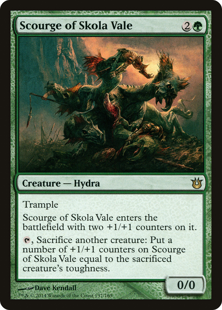 Scourge of Skola Vale (BNG-137) [Born of the Gods] MTG Single Wizards of the Coast