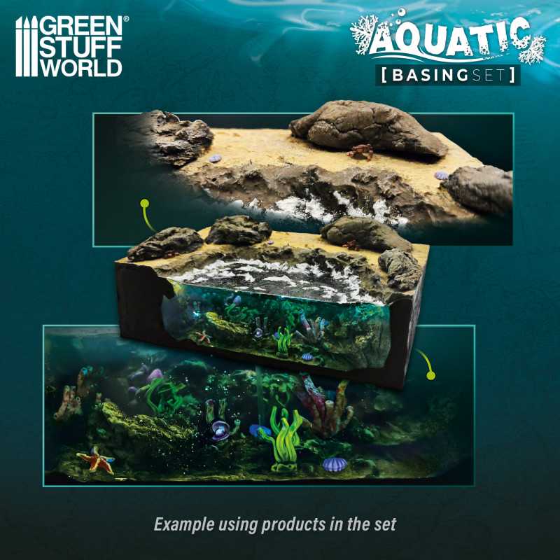 Green Stuff World: Basing Sets - Aquatic Model Tools & Glue Green Stuff World