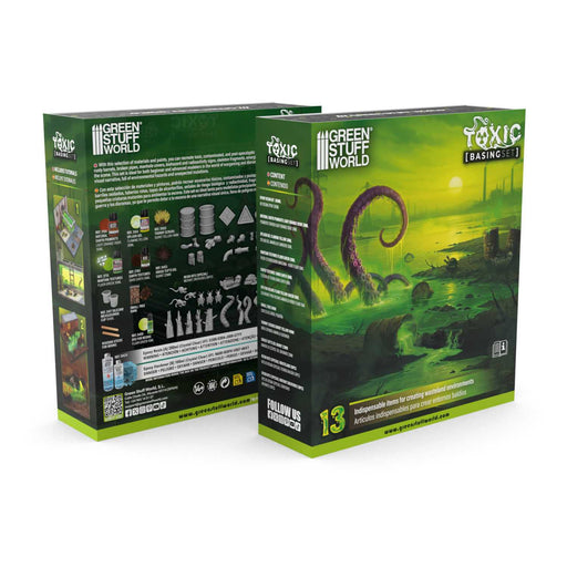 Green Stuff World: Basing Sets - Toxic Model Tools & Glue Green Stuff World