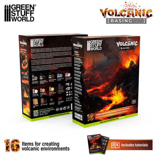 Green Stuff World: Basing Sets - Volcanic Model Tools & Glue Green Stuff World