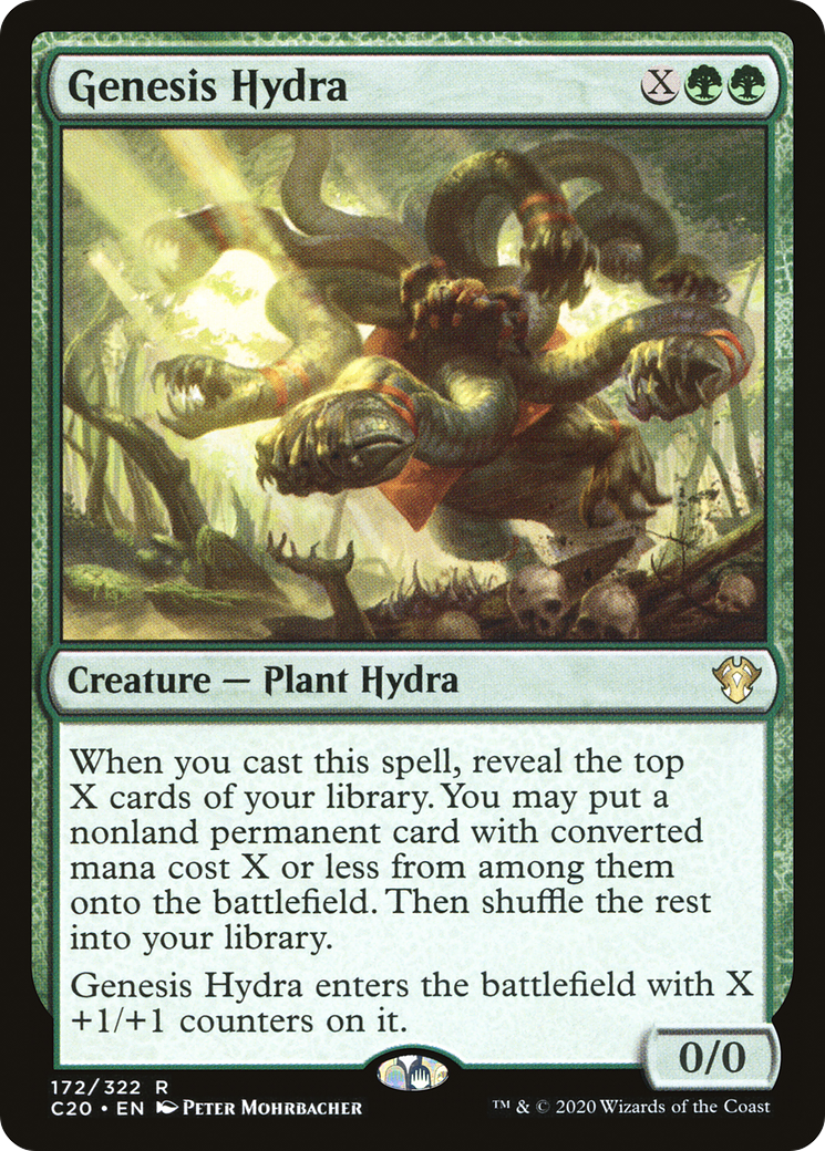 Genesis Hydra (C20-172) [Commander 2020] MTG Single Wizards of the Coast