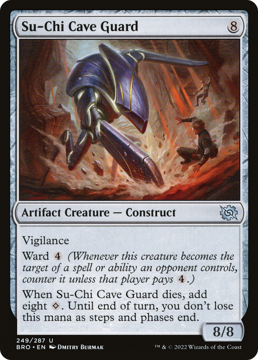 Su-Chi Cave Guard (BRO-249) [The Brothers' War] MTG Single Wizards of the Coast