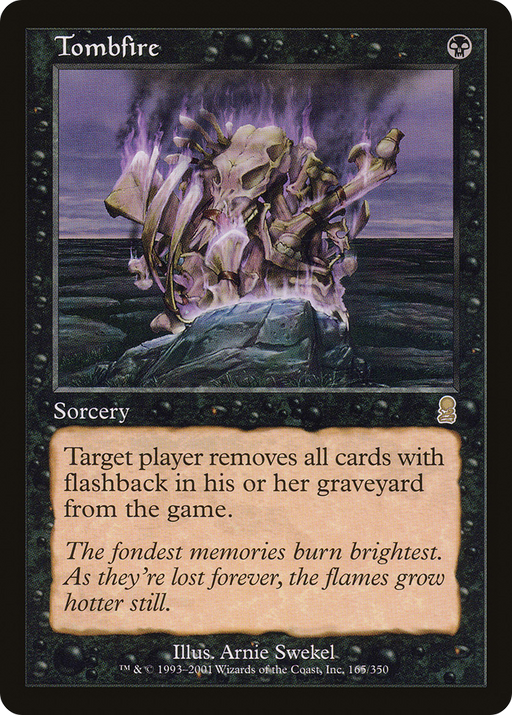 Tombfire (ODY-165) [Odyssey] MTG Single Wizards of the Coast