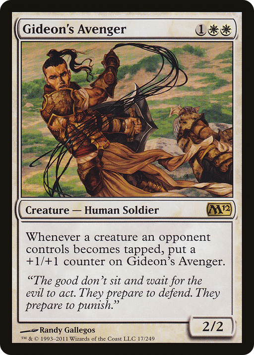 Gideon's Avenger (M12-017) [Magic 2012] Foil MTG Single Wizards of the Coast
