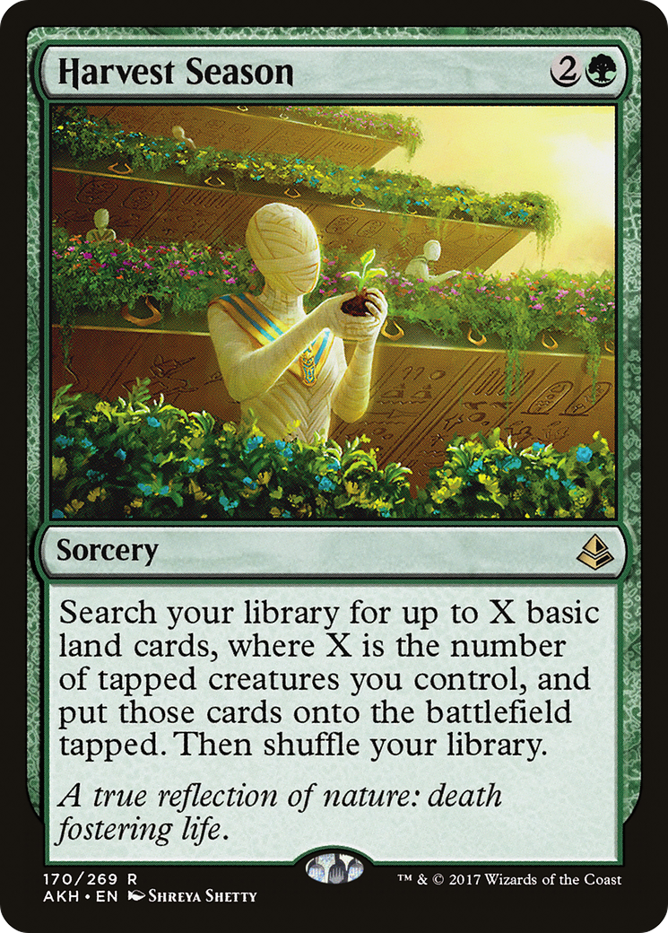 Harvest Season (AKH-170) [Amonkhet] MTG Single Wizards of the Coast