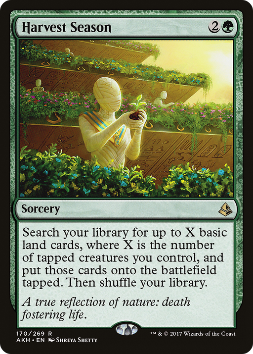 Harvest Season (AKH-170) [Amonkhet] MTG Single Wizards of the Coast