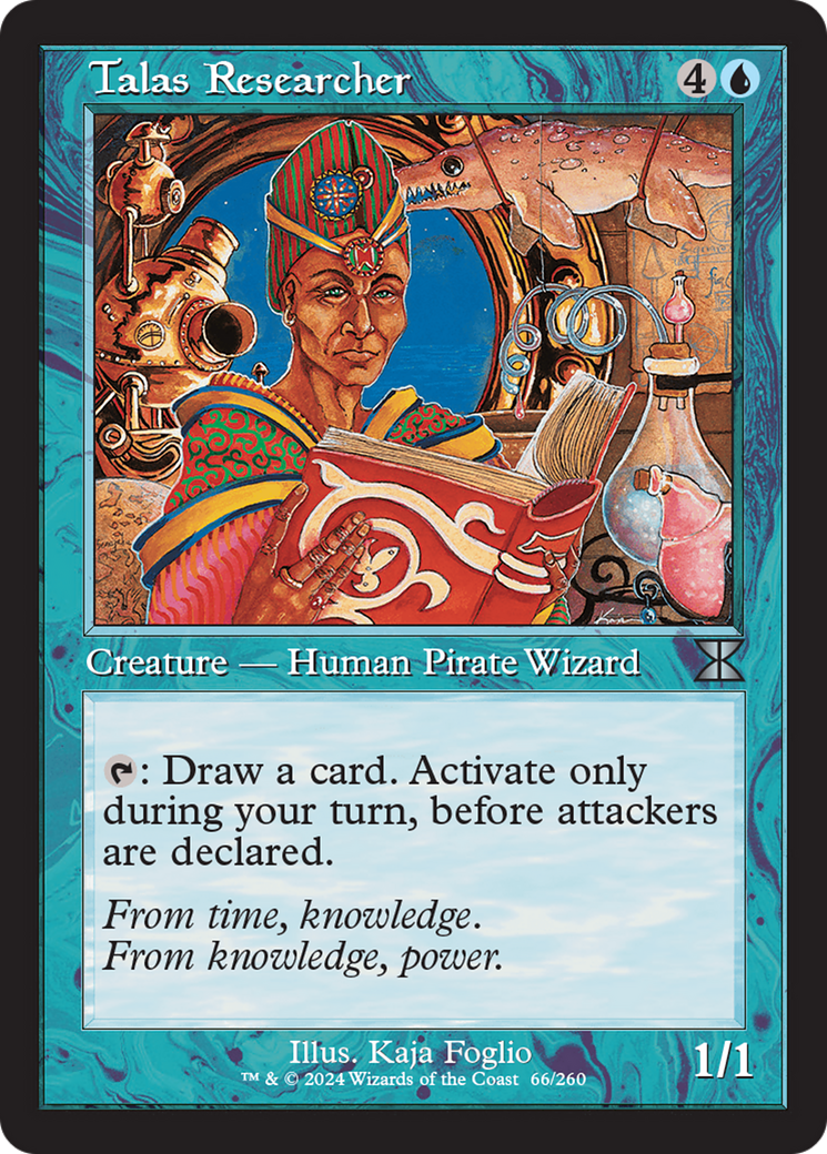 Talas Researcher (LIST-ME4-66) [Mystery Booster] The List MTG Single Wizards of the Coast