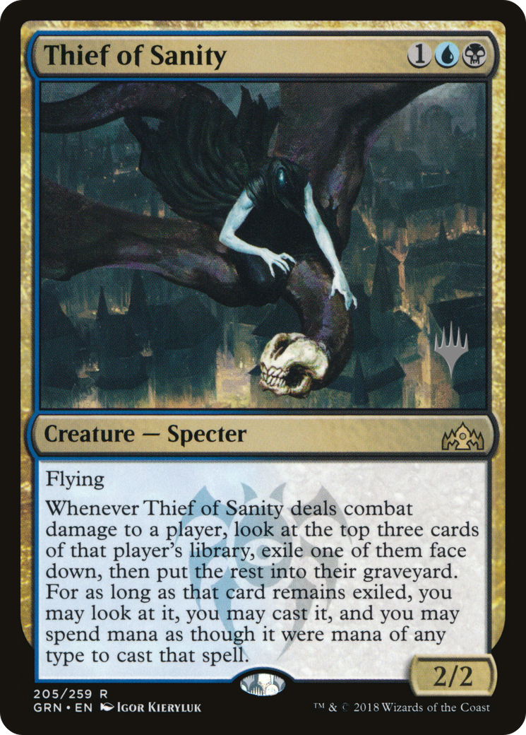 Thief of Sanity (PPELD-205) [Guilds of Ravnica Promos] Foil MTG Single Wizards of the Coast