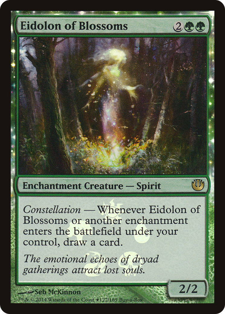Eidolon of Blossoms (BABP-122) [Journey into Nyx Promos] Foil MTG Single Wizards of the Coast