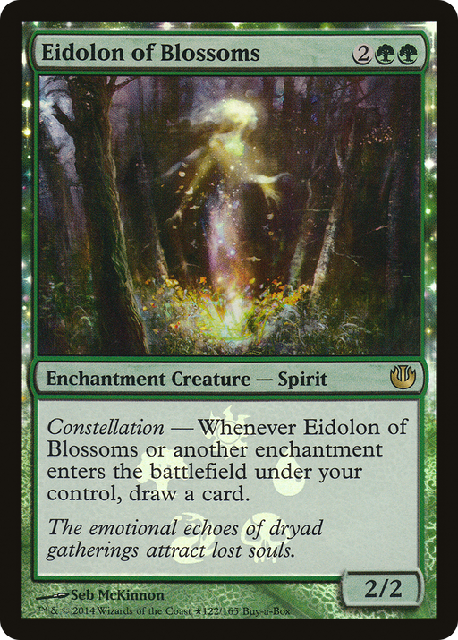 Eidolon of Blossoms (BABP-122) [Journey into Nyx Promos] Foil MTG Single Wizards of the Coast