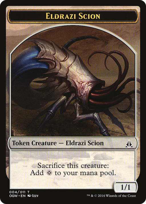 Eldrazi Scion Token (004) (OGW-004) [Tokens] Oath of the Gatewatch Tokens MTG Single Wizards of the Coast